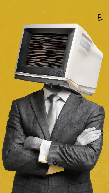 Monitor head creative